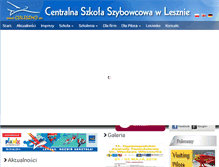 Tablet Screenshot of cssleszno.eu